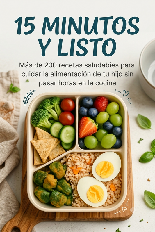 15 minutos y listo